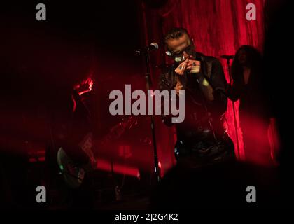 Dave Gahan und Soulsavers, London 7. Dezember 2021 Sheperds Bush Empire Stockfoto