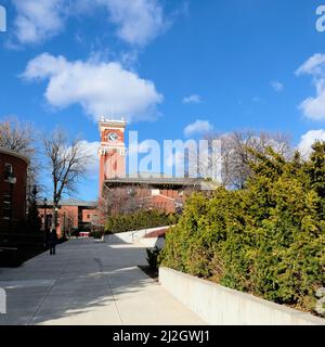 Bryan Hall, erbaut 1909, an der Washington State University; Pullman, Washington; ursprünglich die wichtigste Bibliothek und Versammlungshalle auf dem Campus. Stockfoto