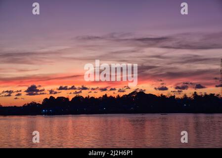 Ohoijang Watdek ist ein Dorf im Kei Kecil Unterbezirk, Südost-Maluku, Maluku, Indonesien. Genommen @Ohoijang Watdek, Southeast Maluku Regency, Ma Stockfoto