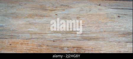Alte Grunge texturierter Holzhintergrund, die Oberfläche der alten braunen Holzstruktur Stockfoto