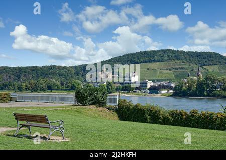 Kurort Bad Höenningen, Rhein, Deutschland Stockfoto