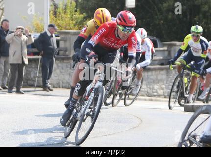 PICHON Laurent vom Team Arkéa Samsic beim Radrennen Route Adélie de Vitré 2022, französischer Pokal am 1. April 2022 in Vitré, Frankreich - Foto Laurent Lairys / DPPI Stockfoto