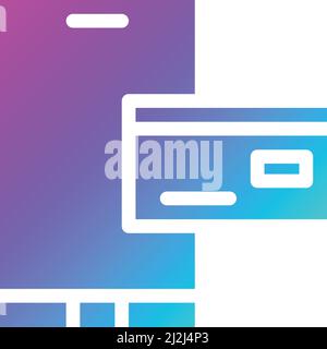 Online Payment Vektor Icon Design Illustration Stock Vektor