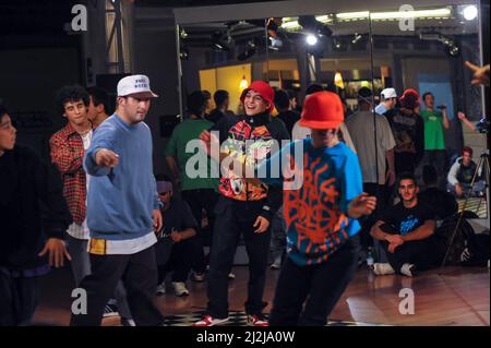 Rome, Italy 22/10/2010: Hip Hop Dance Battle, Mitreo del Corviale © Andrea Sabbadini Stockfoto