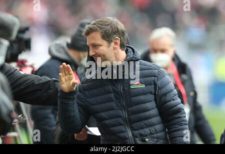 Freiburg, Deutschland. 02. Apr, 2022. firo 1.Bundesliga. 2021/2022 Fußball: Fuvuball: 02.04.2022 SC Freiburg - FC Bayern Mvºnchen München Jochen Saier, Halbfigur Kredit: dpa/Alamy Live News Stockfoto