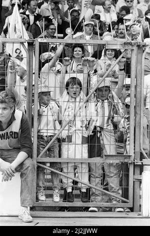 Everton 1-0 Coventry, Charity Shield Fußballspiel im Wembley Stadium, London, Samstag, 1.. August 1987. Stockfoto