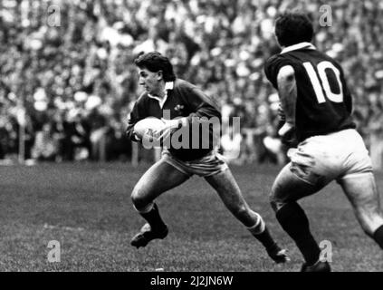 Five Nations Championship 1988. Wales – Schottland, Nationalstadion, Cardiff. 20.. Februar 1988. Stockfoto