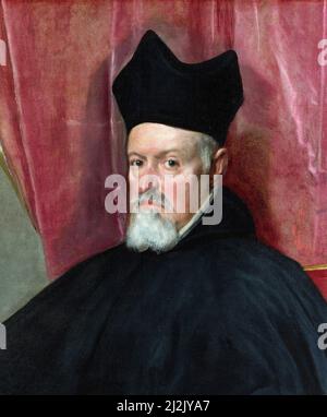 Porträt von Erzbischof Fernando de Valdés von Diego Velazquez (1599-1660), Öl auf Leinwand, c. 1640-45 Stockfoto