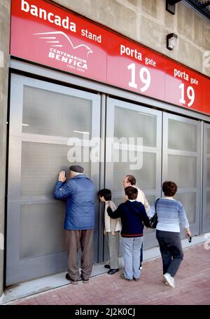 Estadio da Luz, Fußballarena, Lissabon, Portugal. Stockfoto