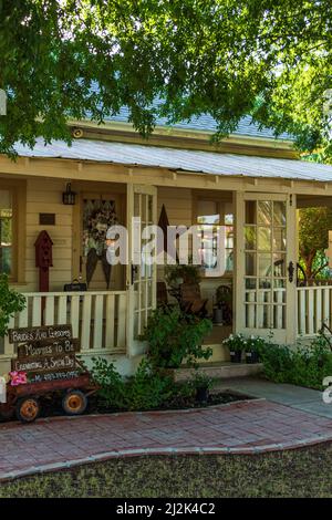 Das Parsonage an der 58. Street im historischen Glendale, Arizona, USA. Stockfoto