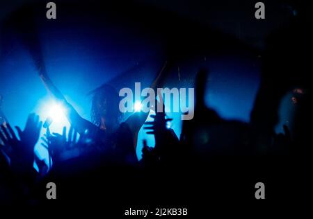 Die schwedische Band The Ark während ihrer Zeit beim Eurovision Song Contest. Stockfoto