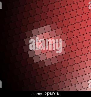 Ein quadratischer schwarz-weißer Hintergrund für Tapeten Stockfoto