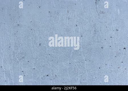 Alte Betonwand abgenutzt Zement Hintergrund Oberfläche mit abstrakter Farbe blau raue Textur. Stockfoto