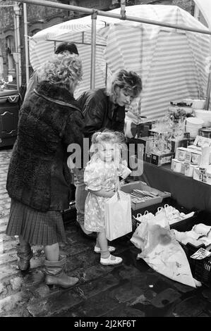 Heritage Market, Stanley Dock, Liverpool, 25.. September 1988. Stockfoto