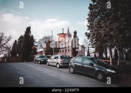 Heiligtum von Puianello,Castelvetro di Modena,Italien.. Stockfoto