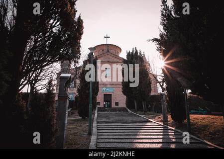 Heiligtum von Puianello,Castelvetro di Modena,Italien.. Stockfoto