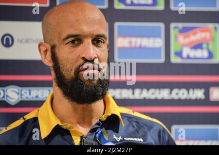 Leeds, England - 26.. März 2022 - Jamie Jones-Buchanan, Interim Head Coach von Leeds Rhinos. Rugby League Betfred Challenge Cup Leeds Rhinos vs Castleford Tigers im Headingley Stadium, Leeds, Großbritannien Dean Williams Stockfoto