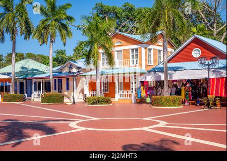 Tulum, Mexiko - 27. März 2022: Blick auf die Bahia Principe Hacienda Dona Isabel an der Riviera Maya. Stockfoto