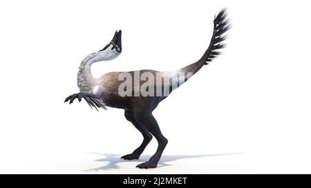 Gallimimus, Illustration Stockfoto