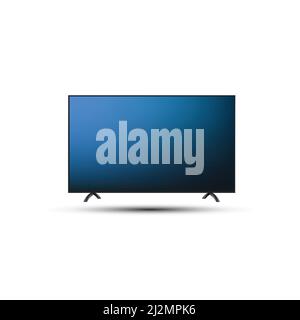 Hochwertige Vektor von tv-Modell, Bildschirm-Modell bis kreative Vektor-Mesh. Stock Vektor