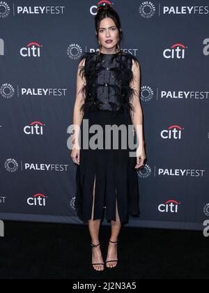 HOLLYWOOD, LOS ANGELES, KALIFORNIEN, USA - 02. APRIL: Mandy Moore kommt beim PaleyFest LA 2022 an - NBC's 'This is US', das am 2. April 2022 im Dolby Theater in Hollywood, Los Angeles, Kalifornien, USA, stattfand. (Foto von Xavier Collin/Image Press Agency/Sipa USA) Stockfoto