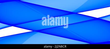 Abstrakter Hintergrund Banner 8K blau, hell, dunkel, schwarz, weiß, Graustrahl, Laser, Nebel, Streifen, Gitter, Quadratisch, Verlauf Stockfoto