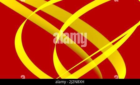 Hintergrund abstrakt 8K rot hellrot dunkelrot gelb ray Spiral Laser Nebelgradient Stockfoto