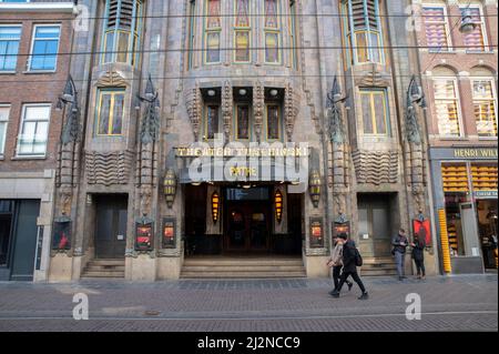 Pathe Tuschinski Movie Theatre In Amsterdam, Niederlande 14-3-2022 Stockfoto