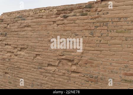 Alte Mauer von Babylon Tor Stockfoto