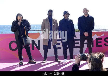 Sopran, a la vie a la mort photocall a The Canneseries Saison 5, Cannes April 1. 2022, FAMA © Fausto Marci Stockfoto