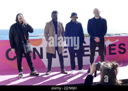 Sopran, a la vie a la mort photocall a The Canneseries Saison 5, Cannes April 1. 2022, FAMA © Fausto Marci Stockfoto