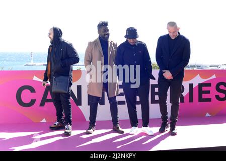 Sopran, a la vie a la mort photocall a The Canneseries Saison 5, Cannes April 1. 2022, FAMA © Fausto Marci Stockfoto