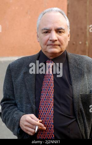 Horacio Vazquez Rial, argentinischer Schriftsteller, Übersetzer und Historiker. Stockfoto