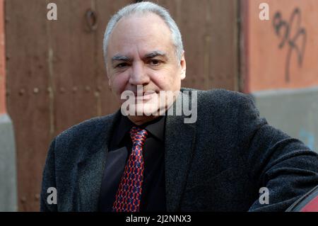 Horacio Vazquez Rial, argentinischer Schriftsteller, Übersetzer und Historiker. Stockfoto