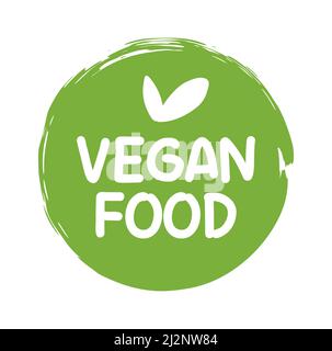 Bio-grüne Etiketten. Bio-Öko-Logo-Set. Vektor Ökologie runde Banner oder Aufkleber Stock Vektor