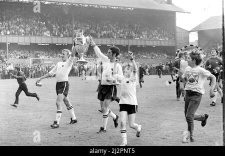 Derby County / Manchester United, Watney Cup Final, 1970 Stockfoto