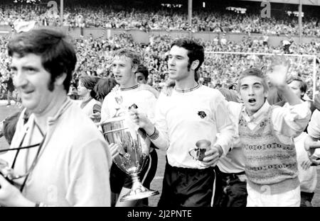 Derby County / Manchester United, Watney Cup Final, 1970 Stockfoto