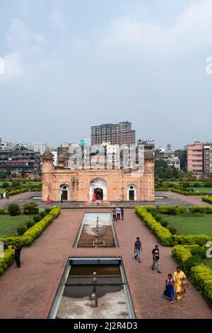 Bangladesch, Dhaka, den 2021-10-22. Tägliches Leben in Dhaka, der Hauptstadt von Bangladesch. Foto von Martin Bertrand. Bangladesch, Dacca, le 2021-10-22. Vie qu Stockfoto