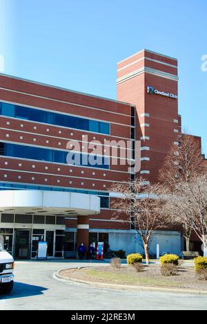 Das lutherische Krankenhaus der Cleveland Clinic in Cleveland, Ohio Stockfoto