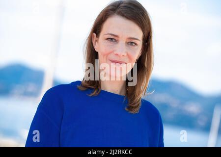 Celine Sallette nimmt an der Infiniti Photocall während des Canneseries Festival 5. Teil, das am 03. April 2022 in Cannes, Frankreich, stattfindet. Foto von David Niviere/ABACAPRESS.COM Stockfoto