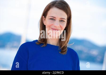 Celine Sallette nimmt an der Infiniti Photocall während des Canneseries Festival 5. Teil, das am 03. April 2022 in Cannes, Frankreich, stattfindet. Foto von David Niviere/ABACAPRESS.COM Stockfoto