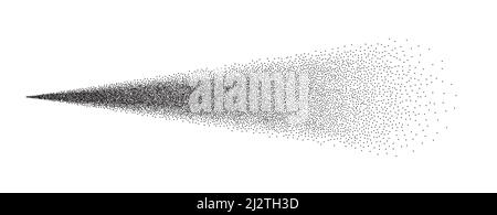 Spray Parfüm Aerosol Dampf Nebel Wasser. Luftspray Dampfduft Deodorant Spritzer Effekt Stock Vektor