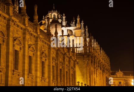 Die Wunder der Kathedrale von Sevilla eine der größten gotischen Kathedralen der Welt Stockfoto