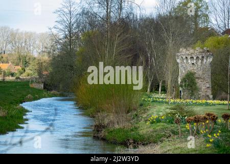 Folly, Oxnead Hall, Norfolk, England, Großbritannien Stockfoto