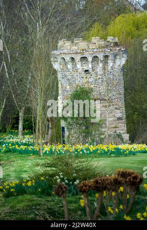 Folly, Oxnead Hall, Norfolk, England, Großbritannien Stockfoto