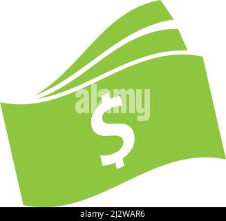 Business acounting money mobile Cash-Logo-Vektor-Vorlage Stock Vektor