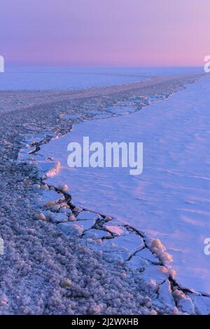 Touristenfahrt auf dem historischen Eisbrecher Sampo, Kemi, Finnland Stockfoto