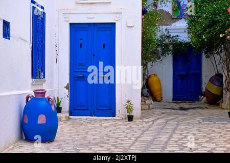 Tunesien, Sousse, Medina, die von der UNESCO zum Weltkulturerbe erklärt wurde, der Altstadt Stockfoto