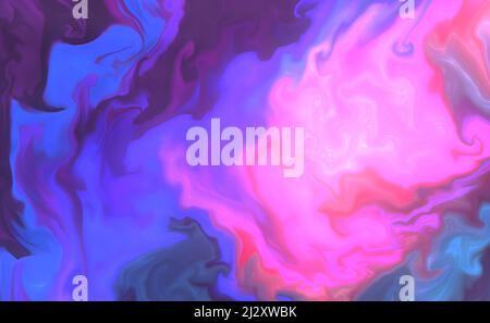 Eine flüssige Marmor abstrakte Textur Hintergrund Stockfoto