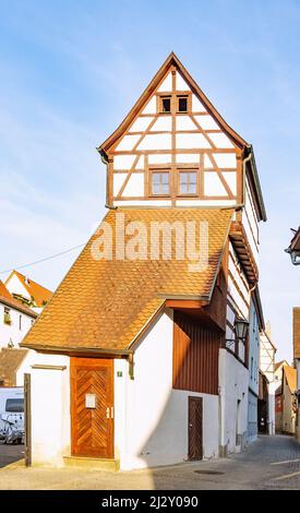 Hersbruck, Fraischturm, ehemaliges Gefängnis und Kerker Stockfoto